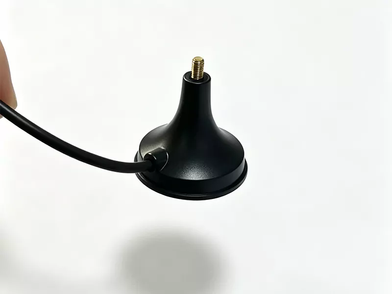 Magnetic base with 3M adhesive option for secure vehicle antenna installation