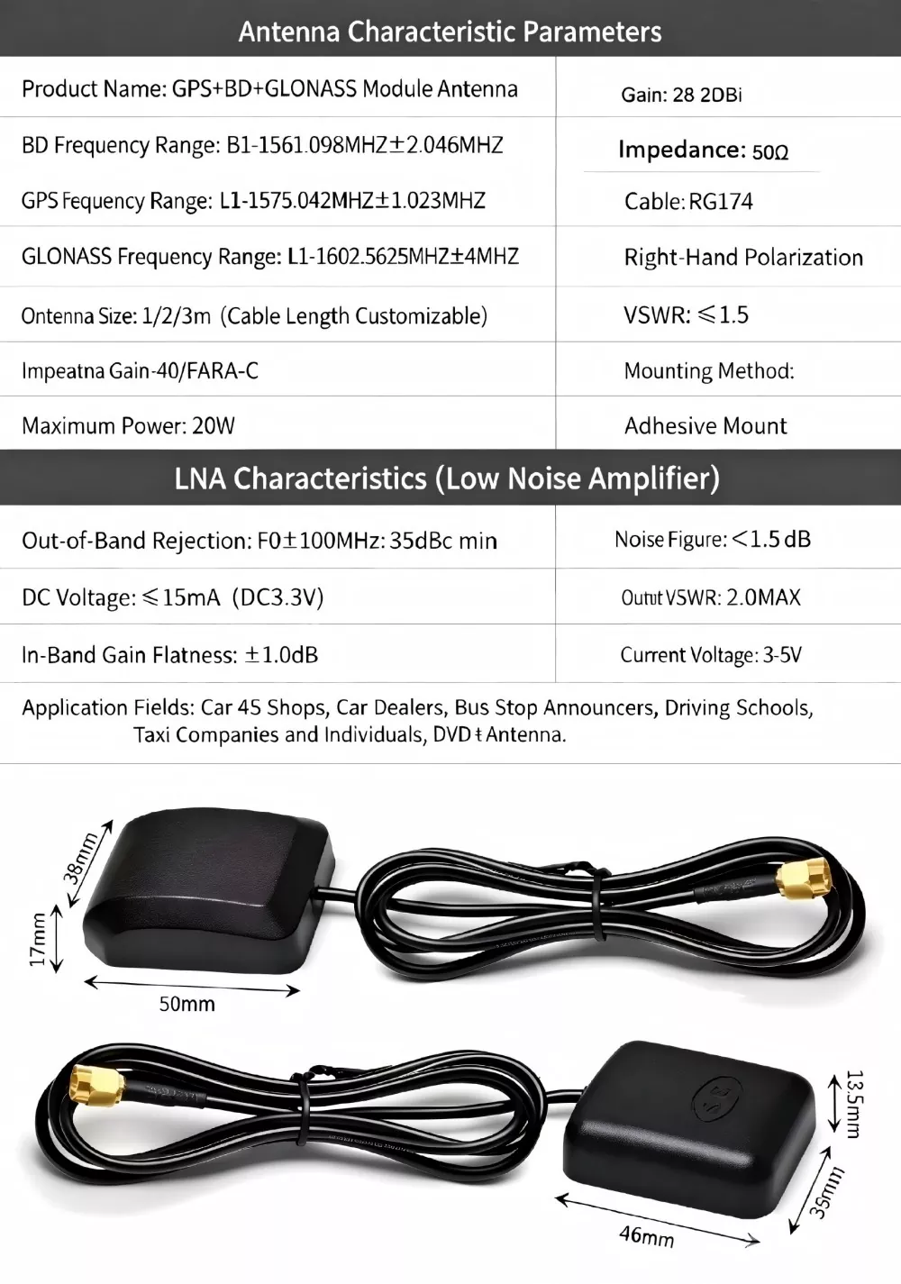 GPS External Antenna
